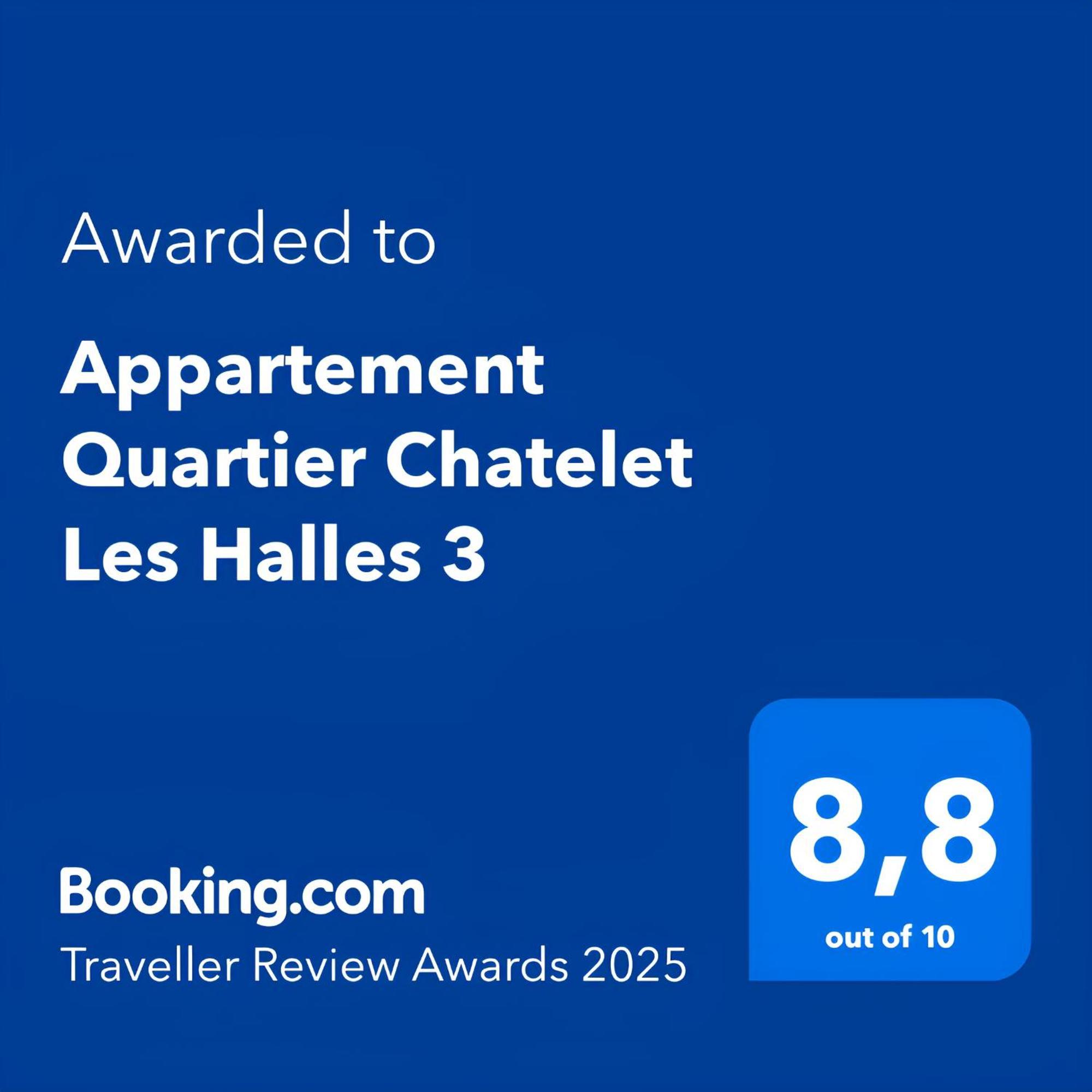 Appartement Quartier Chatelet Les Halles 3 Free Netflix باريس المظهر الخارجي الصورة