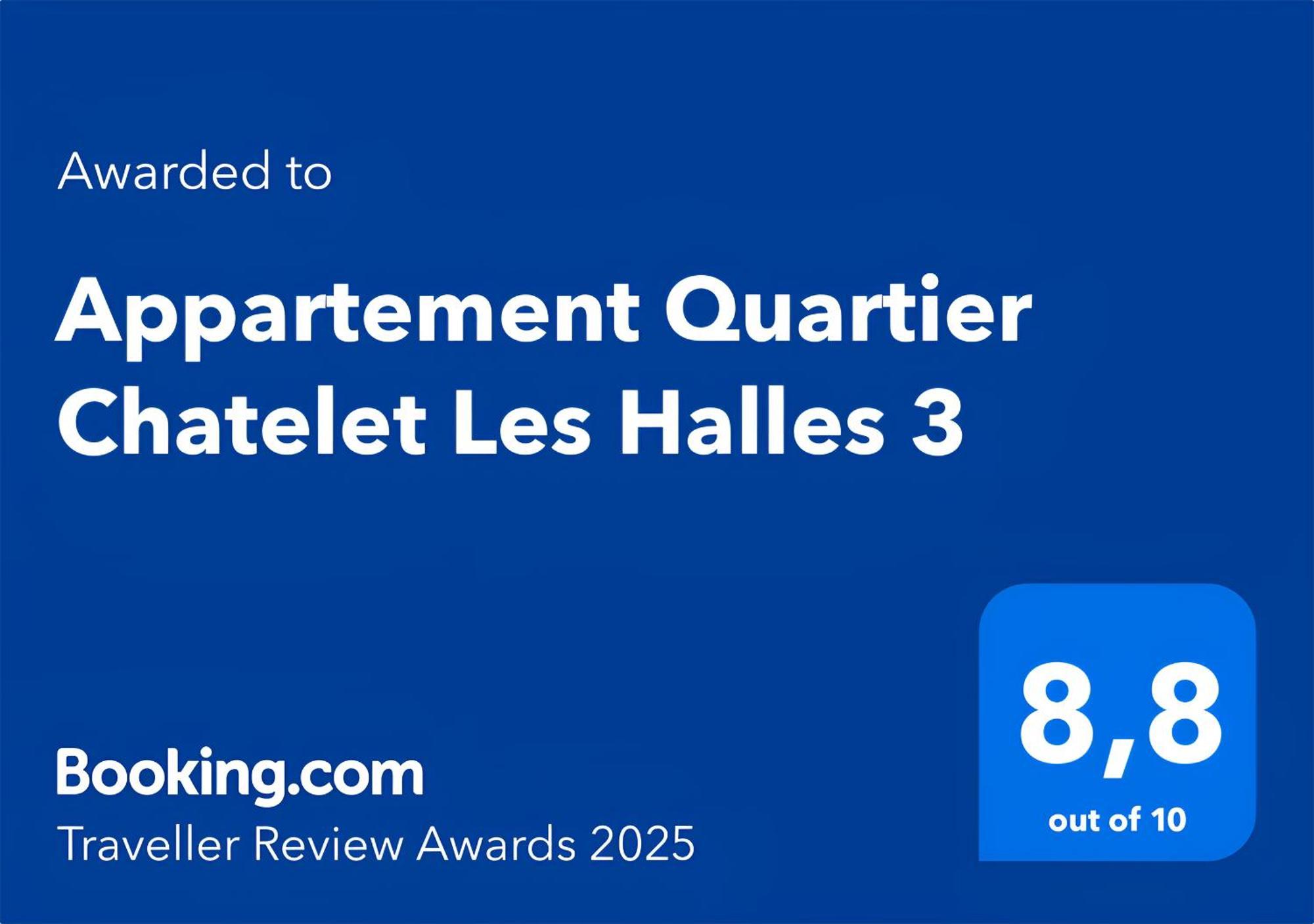 Appartement Quartier Chatelet Les Halles 3 Free Netflix باريس المظهر الخارجي الصورة
